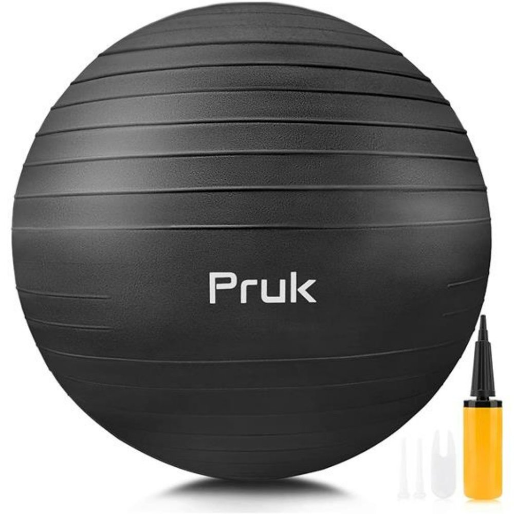 Exercise Ball Yoga Ball, Thick Anti-Slip Pilates Ball, Anti-Burst Fitness Ball